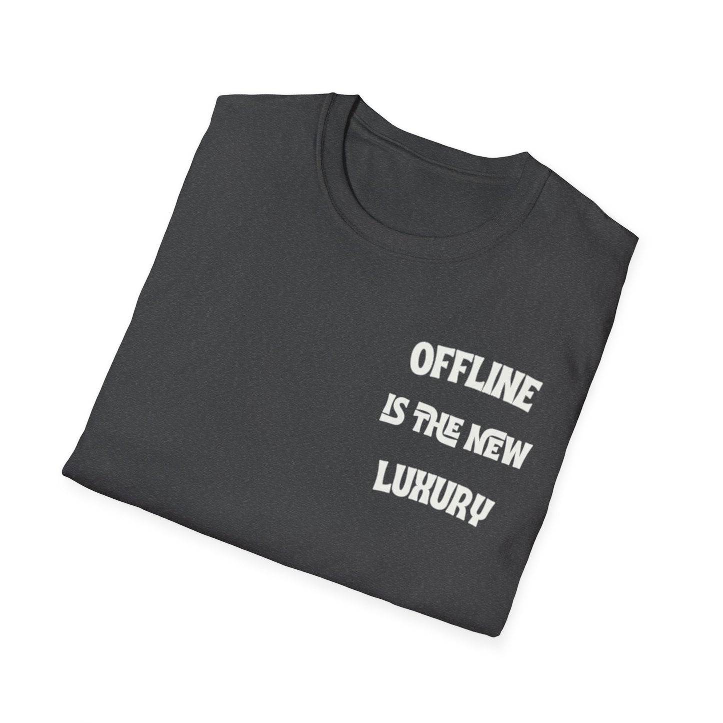 Minimal White T-Shirt with Subtle "Coffee First, Schemes Later" Text — Casual Everyday Tee