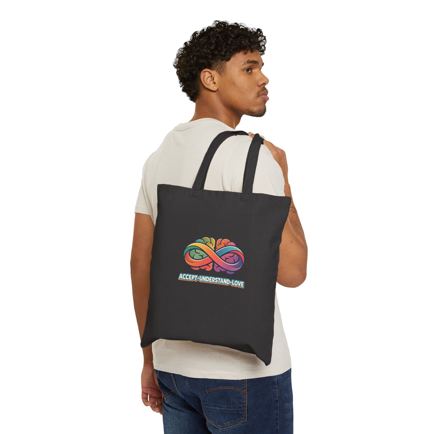 Neurodiversity Infinity Design tote, autistic pride, autism acceptance