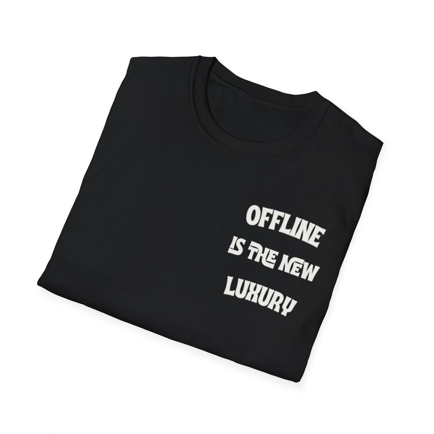 Minimal White T-Shirt with Subtle "Coffee First, Schemes Later" Text — Casual Everyday Tee