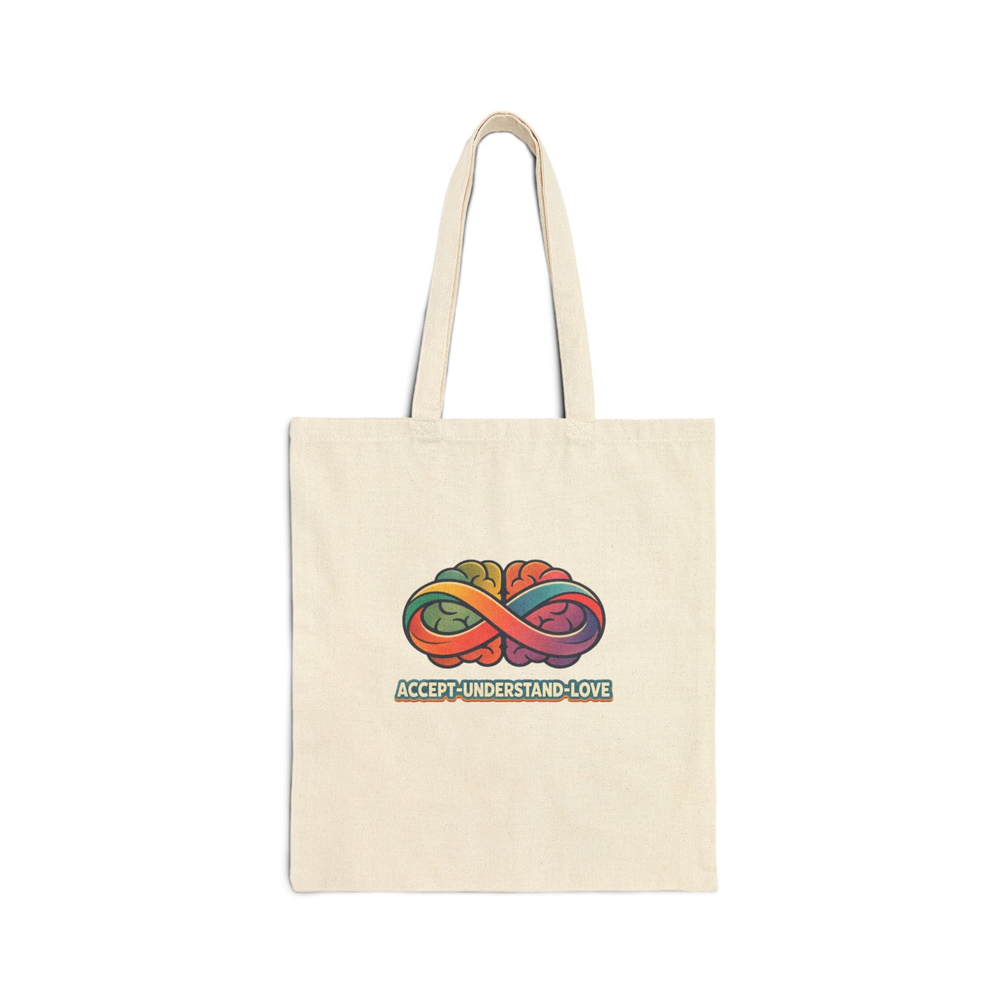 Neurodiversity Infinity Design tote, autistic pride, autism acceptance