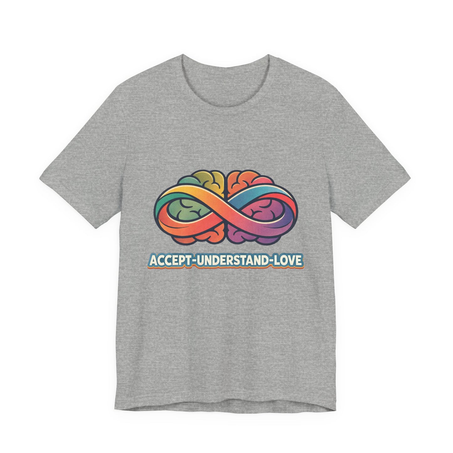 Accept Understand Love Infinity Tee | Autism Acceptance, Neurodiversity Pride