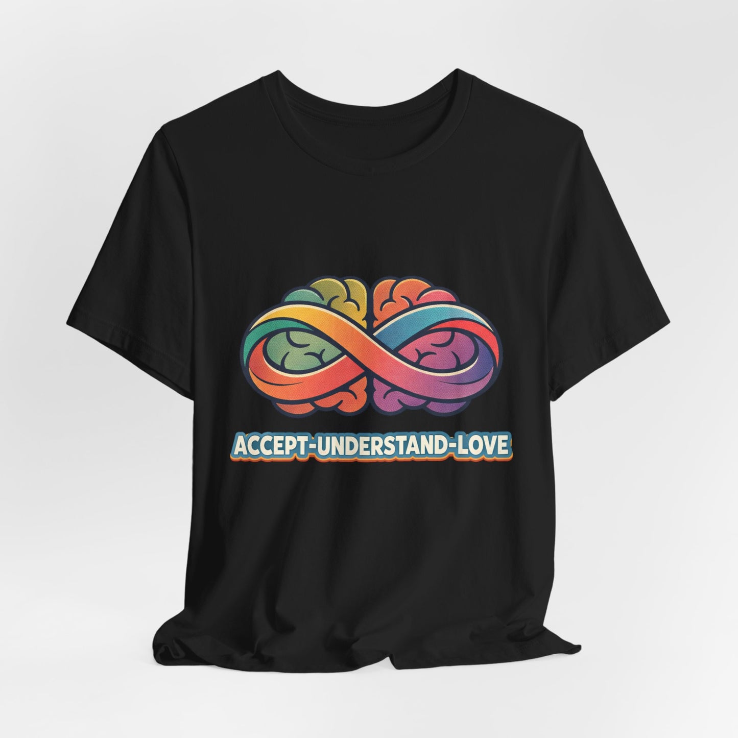 Accept Understand Love Infinity Tee | Autism Acceptance, Neurodiversity Pride