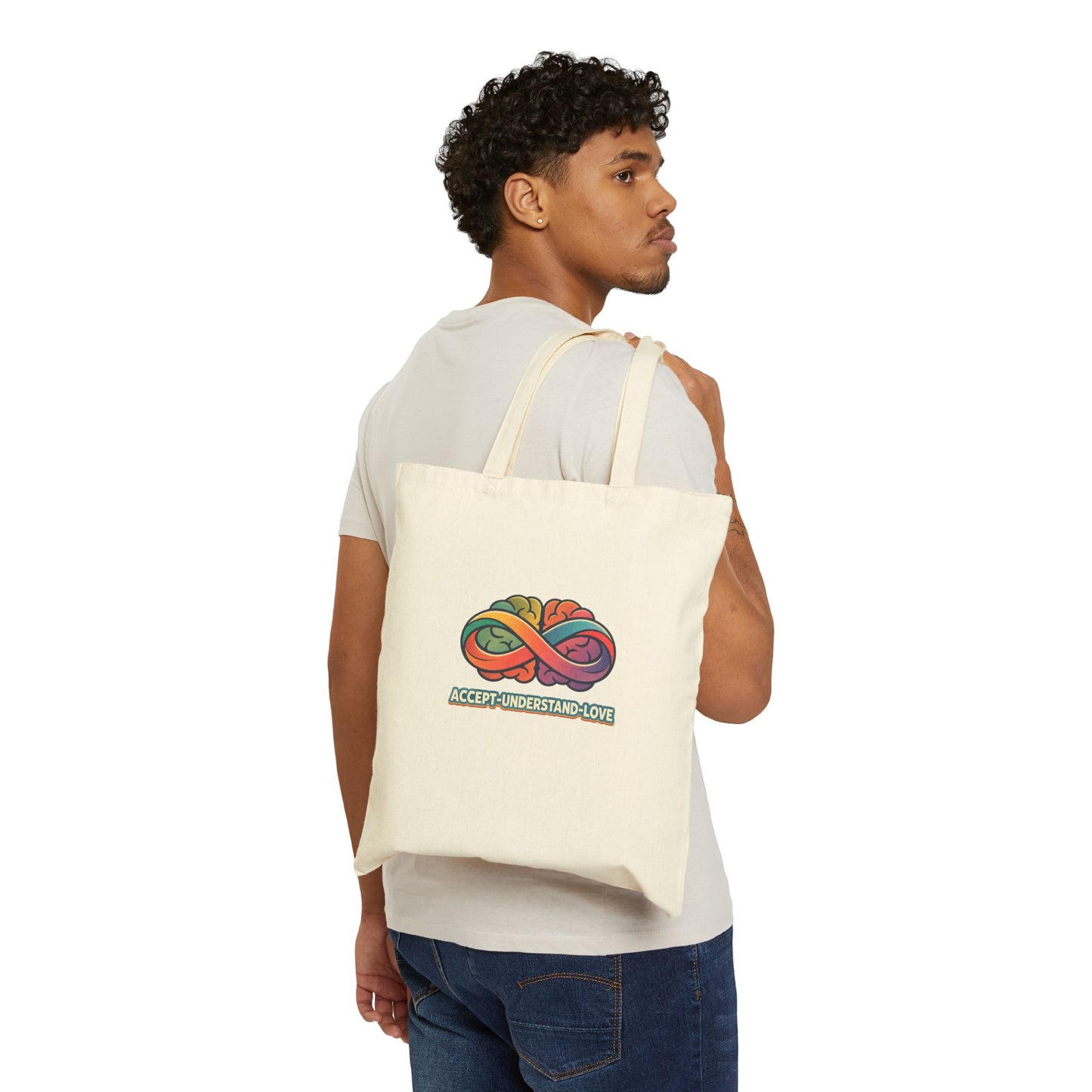 Neurodiversity Infinity Design tote, autistic pride, autism acceptance