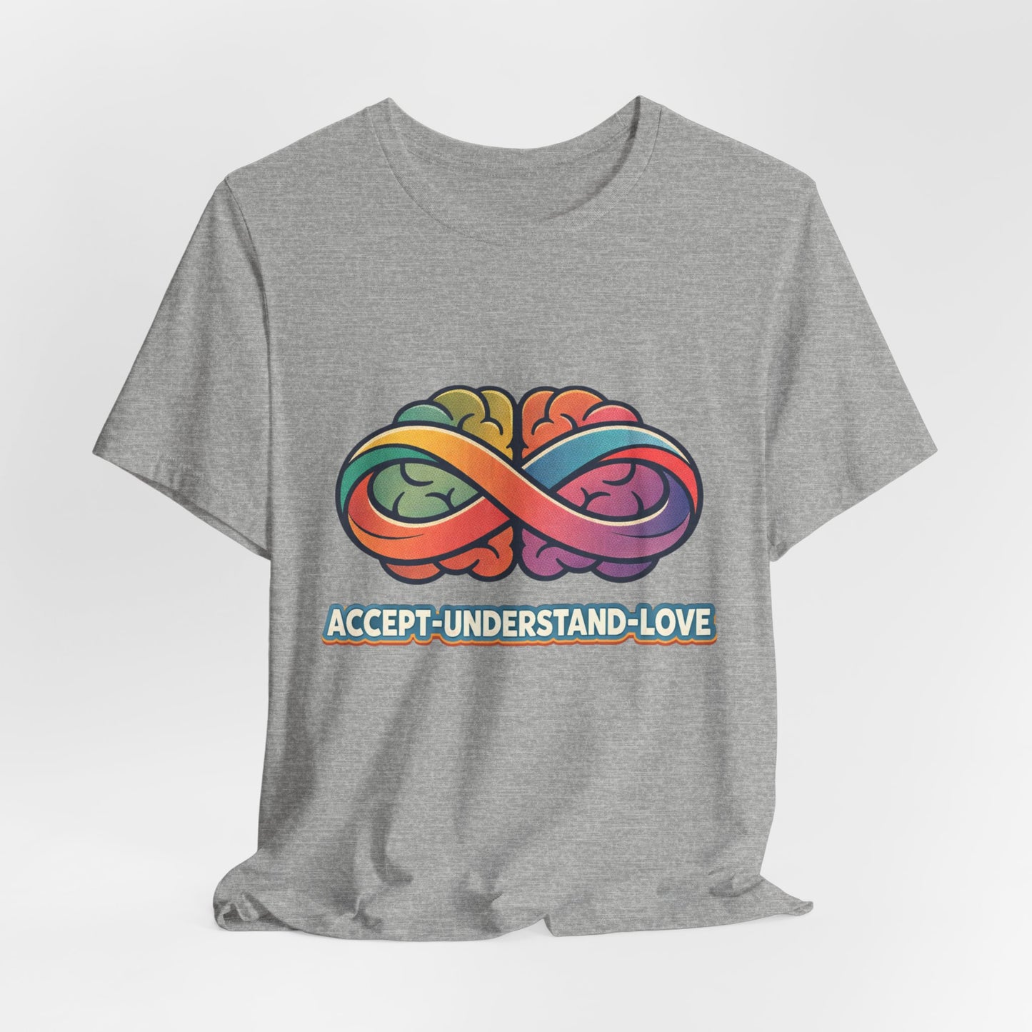 Accept Understand Love Infinity Tee | Autism Acceptance, Neurodiversity Pride